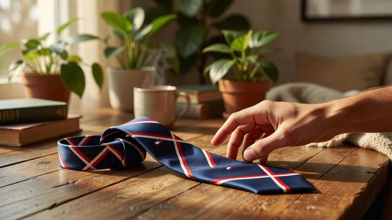 Tommy Hilfiger Men's Silk Dress Tie