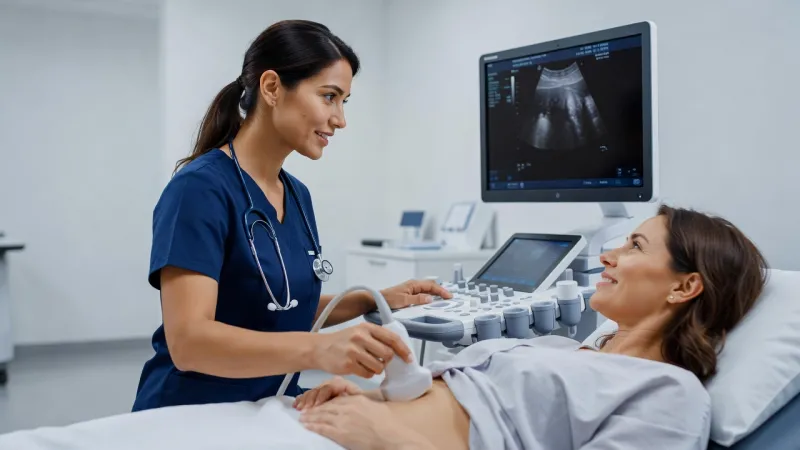 Sonography in Elderly Patient Care Hospital Settings